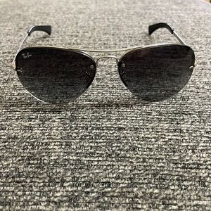 Men’s Ray-Bans Aviators in Silver